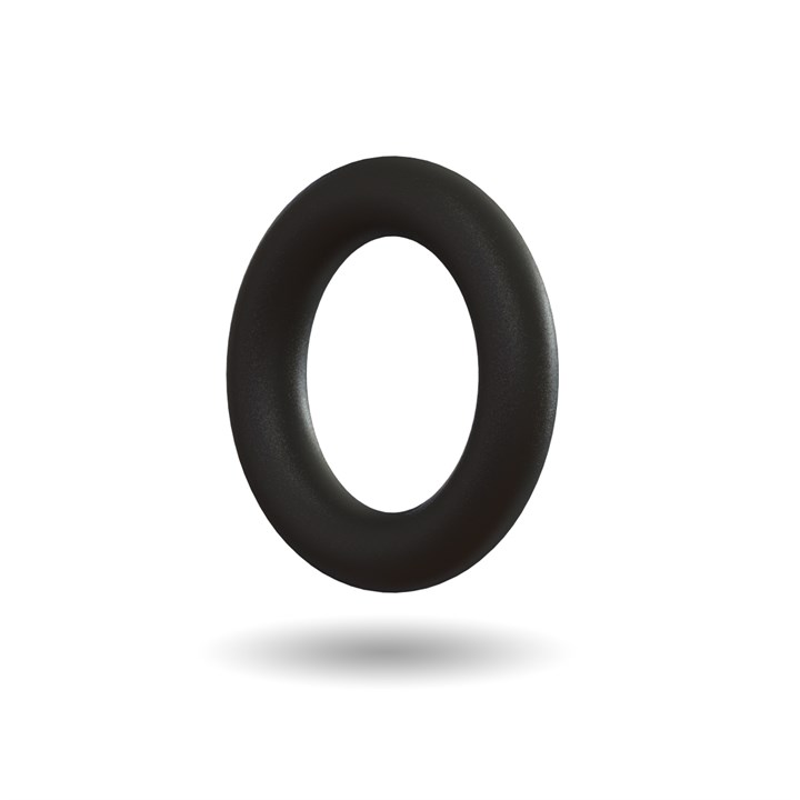 Black Colour O-ring - ID - 6.07mm x CS - 1.78mm - Viton (FKM) 75 FDA