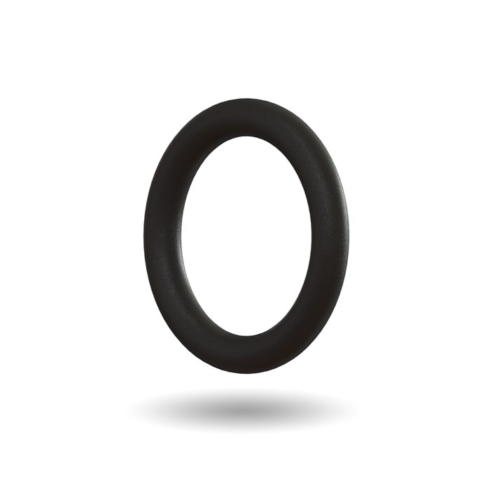 Black Colour O-ring - ID - 9.25mm x CS - 1.78mm - Viton (FKM) 75 FDA