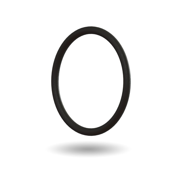 Black Colour O-ring - ID - 21.95mm x CS - 1.78mm - Nitrile 70 Shore A. FDA