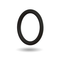 Black Colour O-ring - ID - 12.42mm x CS - 1.78mm - Nitrile 70 Shore A. FDA