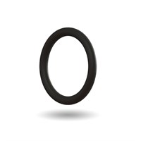 Black Colour O-ring - ID - 12.42mm x CS - 1.78mm - Viton (FKM) 75 FDA