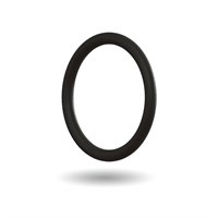 Black Colour O-ring - ID - 15.60mm x CS - 1.78mm - Nitrile 70 Shore A. FDA