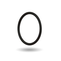 Black Colour O-ring - ID - 21.95mm x CS - 1.78mm - Viton (FKM) 75 FDA