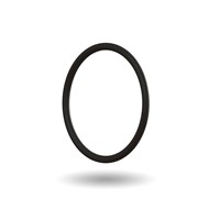 Black Colour O-ring - ID - 25.12mm x CS - 1.78mm - Viton (FKM) 75 FDA