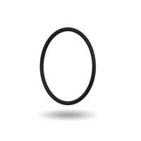 Black Colour O-ring - ID - 31.47mm x CS - 1.78mm - Viton (FKM) 75 FDA